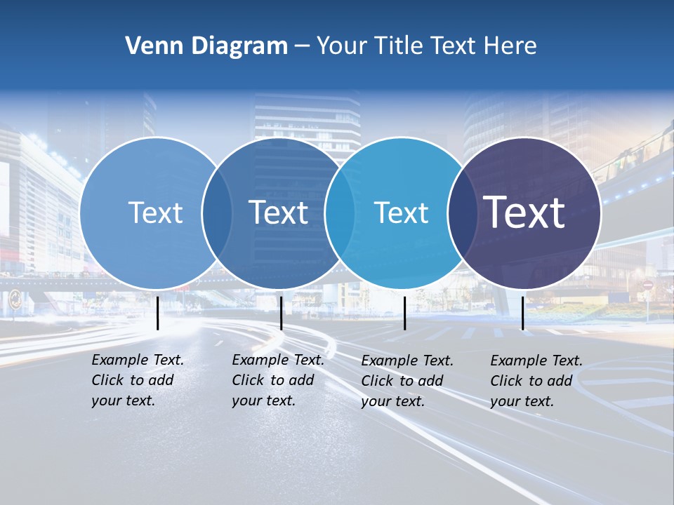 Traffic Night PowerPoint Template