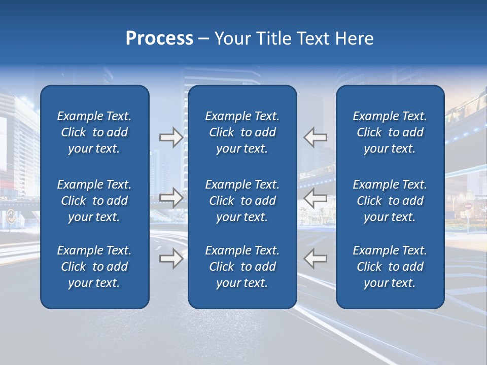 Traffic Night PowerPoint Template
