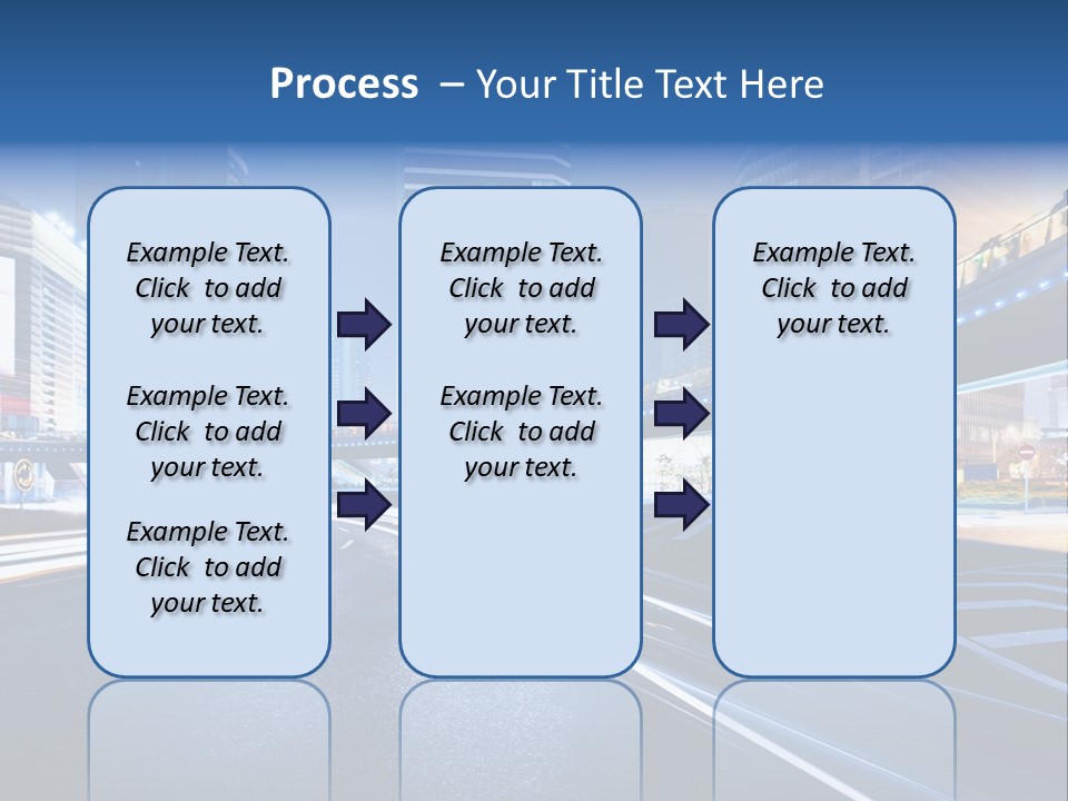 Traffic Night PowerPoint Template