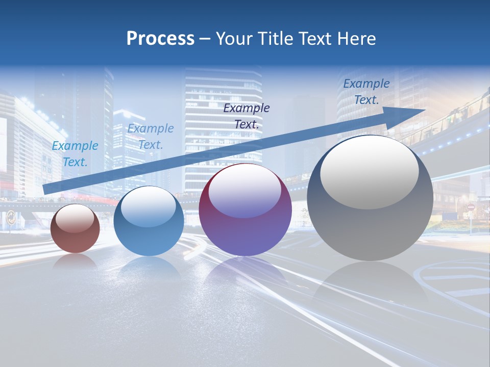 Traffic Night PowerPoint Template