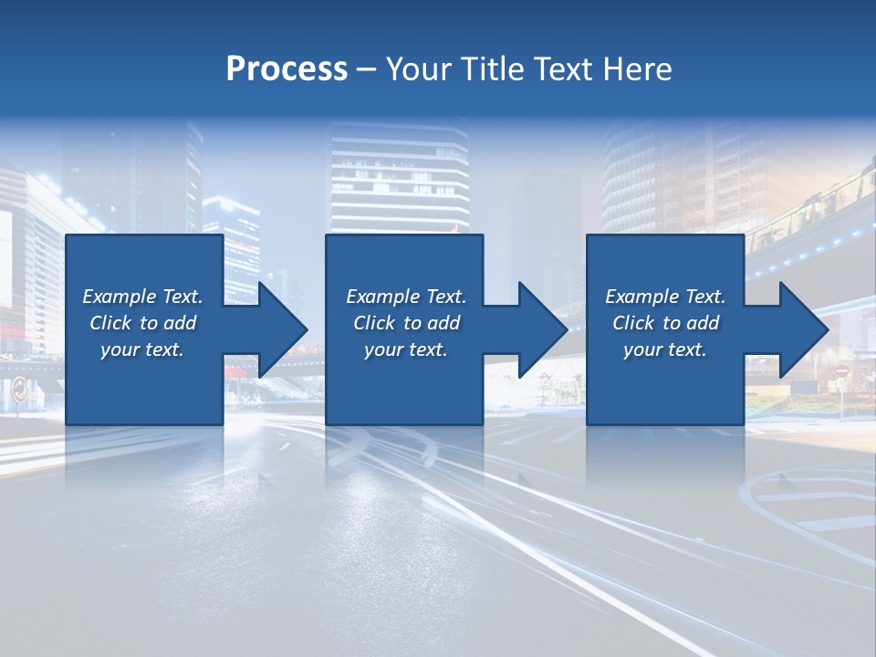 Traffic Night PowerPoint Template