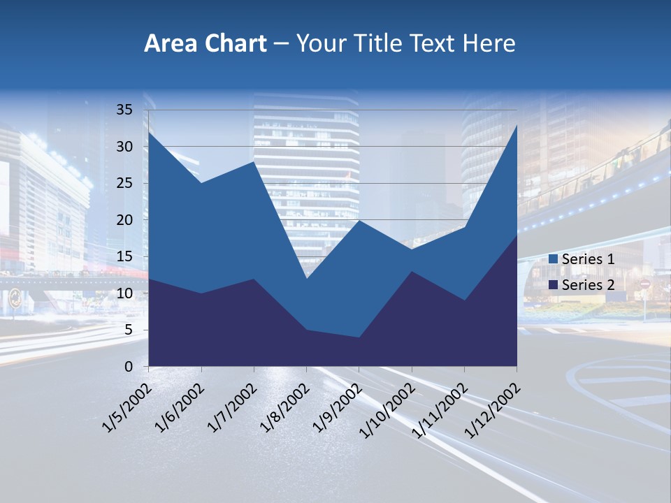 Traffic Night PowerPoint Template