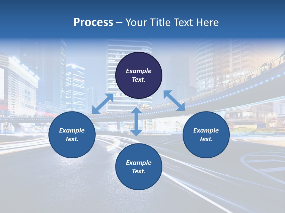 Traffic Night PowerPoint Template