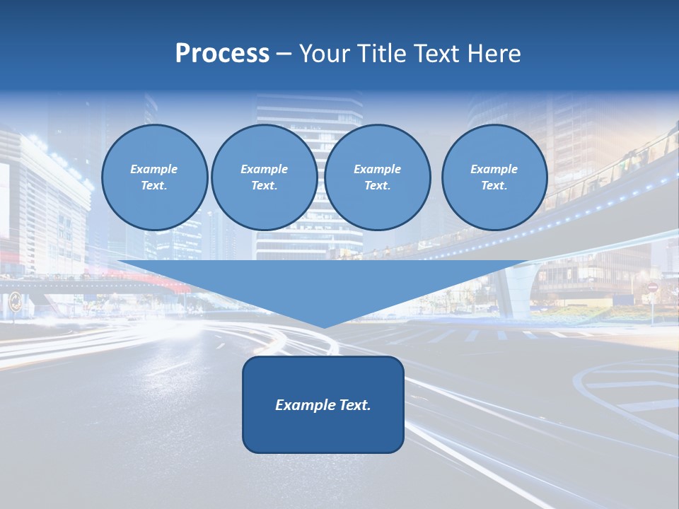 Traffic Night PowerPoint Template