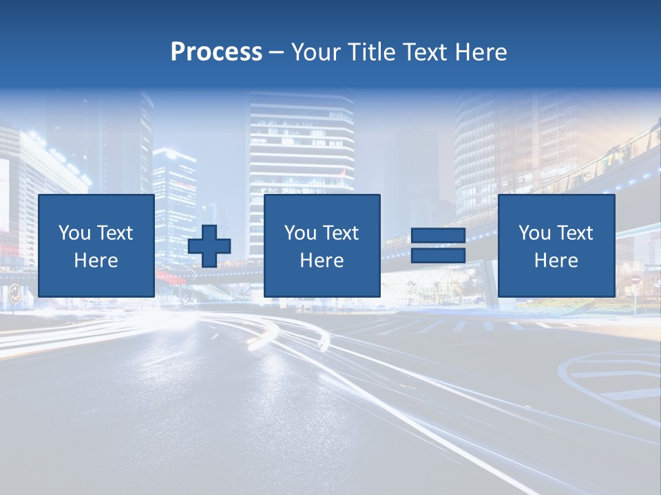 Traffic Night PowerPoint Template