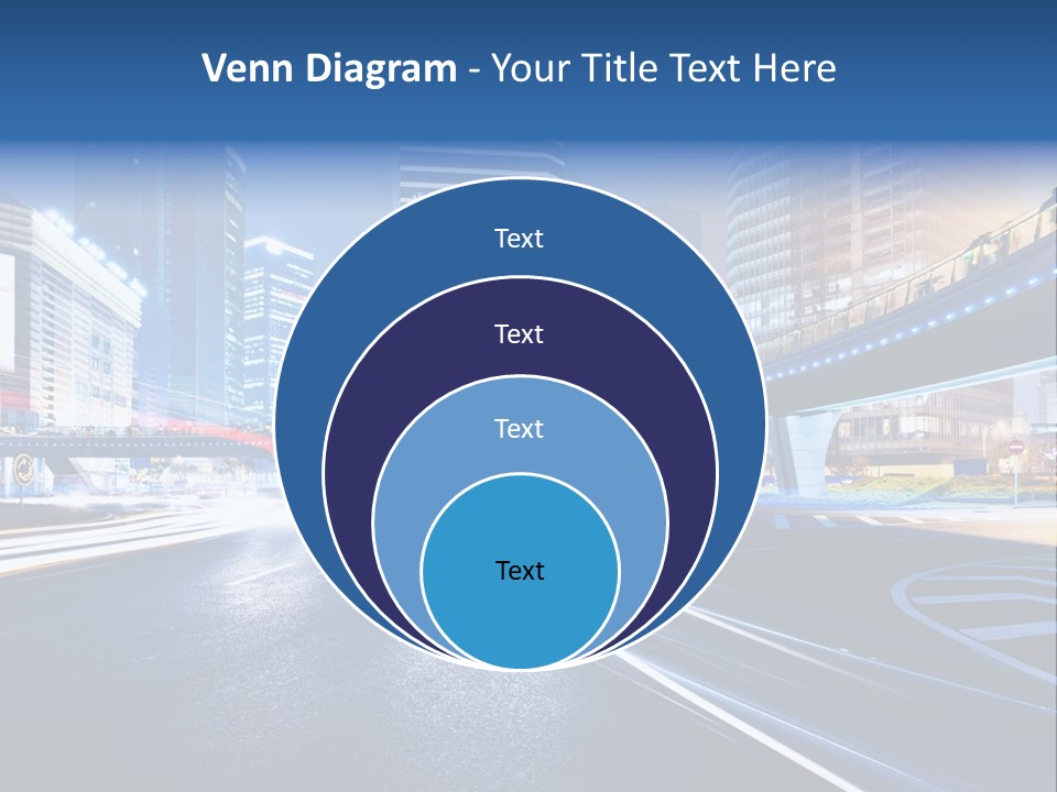 Traffic Night PowerPoint Template
