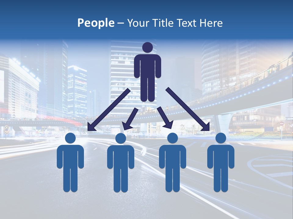 Traffic Night PowerPoint Template