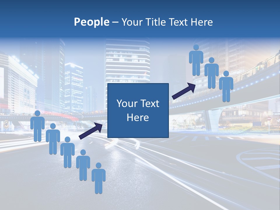 Traffic Night PowerPoint Template