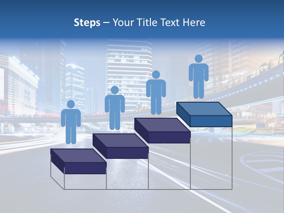 Traffic Night PowerPoint Template