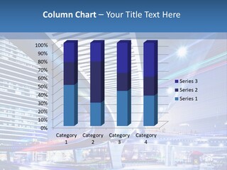 Night City Road PowerPoint Template