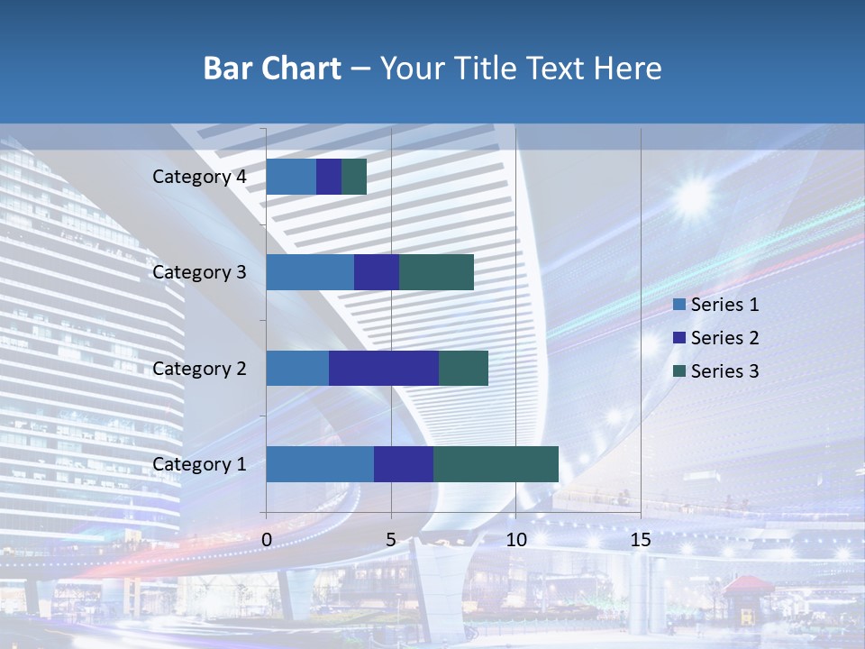 Night City Road PowerPoint Template