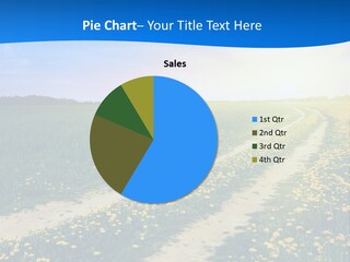 Beauty Meadow Rural PowerPoint Template