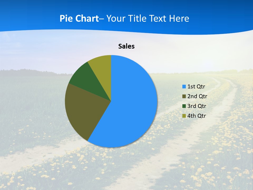 Beauty Meadow Rural PowerPoint Template
