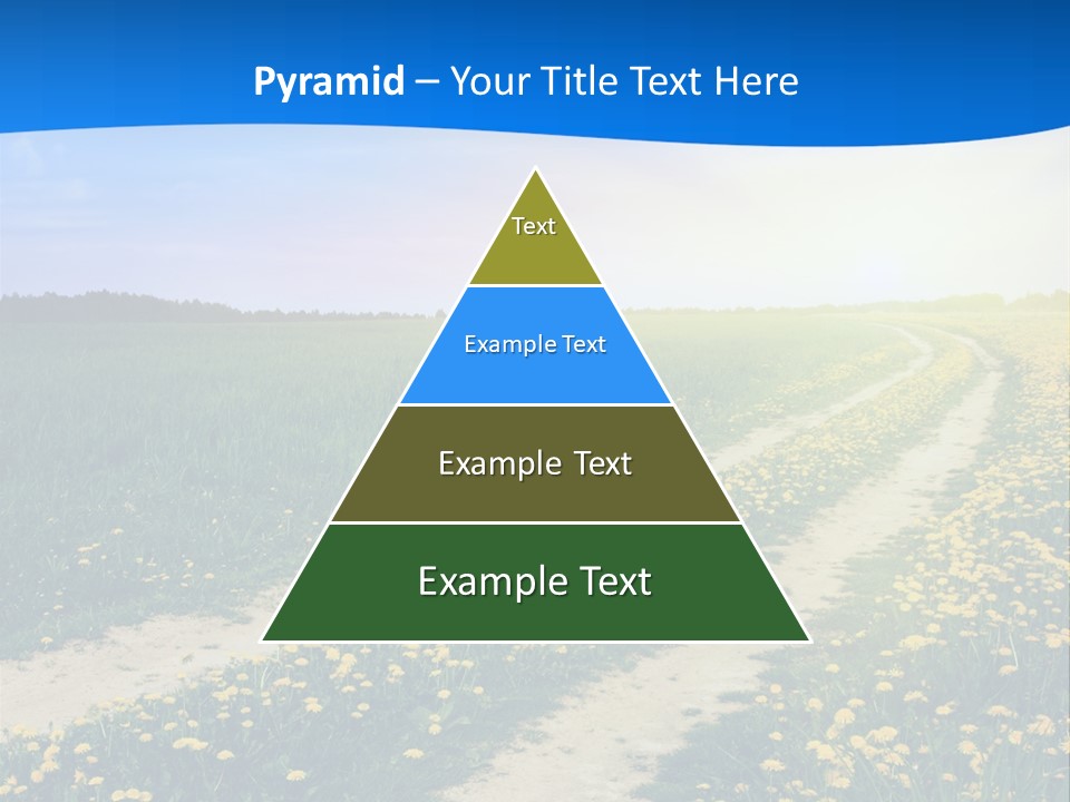 Beauty Meadow Rural PowerPoint Template
