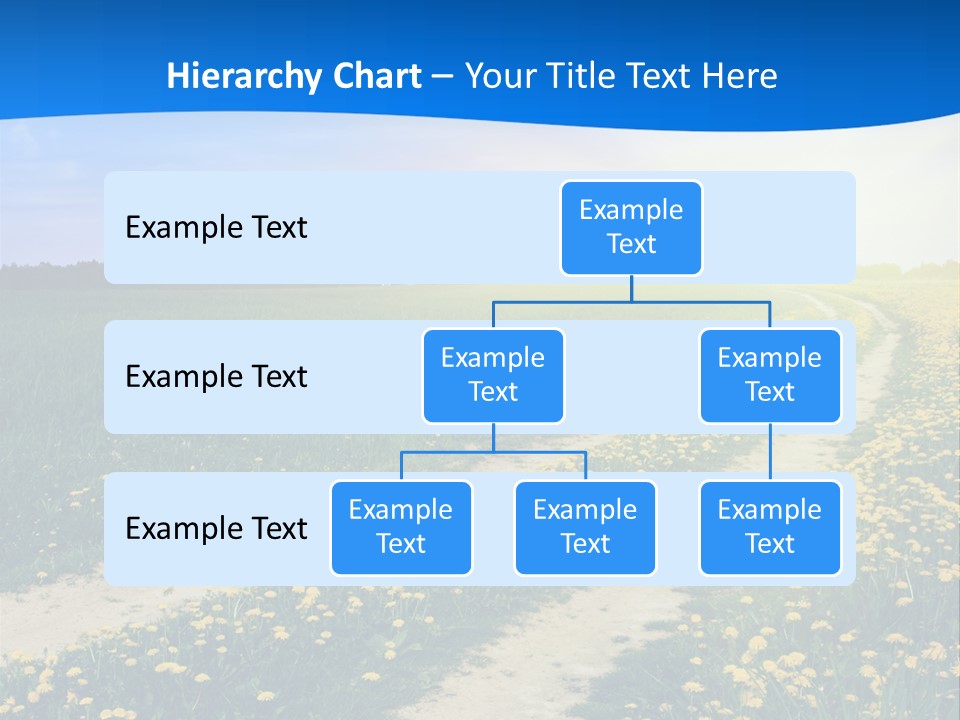 Beauty Meadow Rural PowerPoint Template
