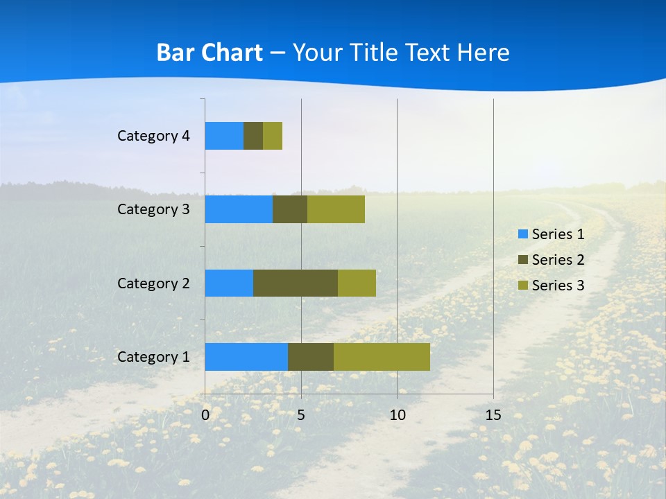 Beauty Meadow Rural PowerPoint Template