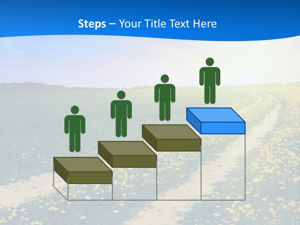 Beauty Meadow Rural PowerPoint Template