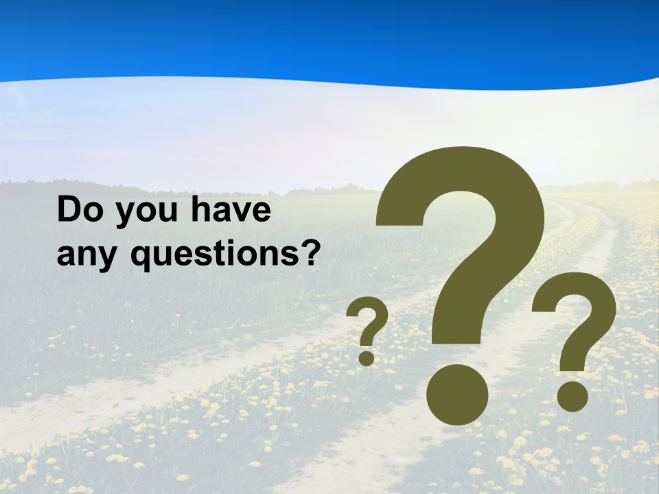 Beauty Meadow Rural PowerPoint Template