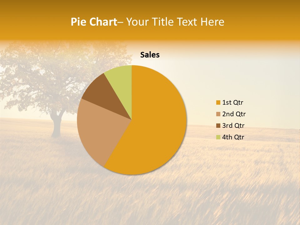 One Outdoors Sunset PowerPoint Template