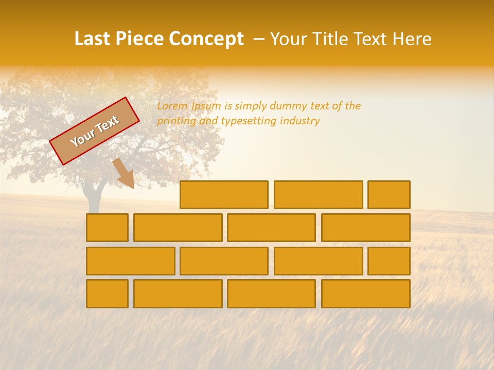One Outdoors Sunset PowerPoint Template