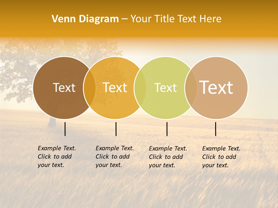 One Outdoors Sunset PowerPoint Template