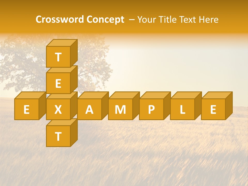 One Outdoors Sunset PowerPoint Template