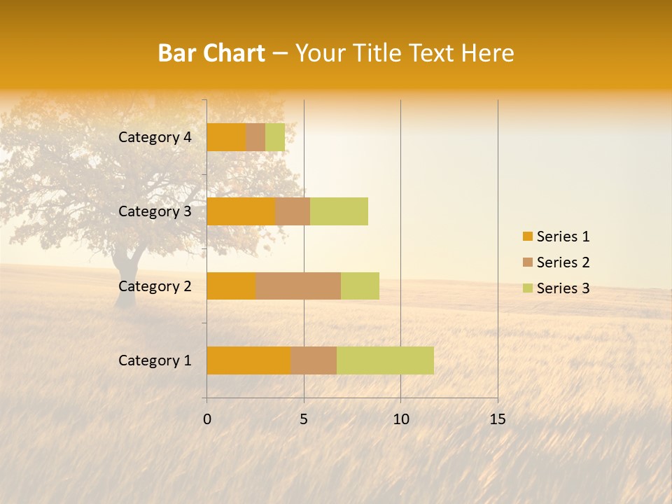 One Outdoors Sunset PowerPoint Template