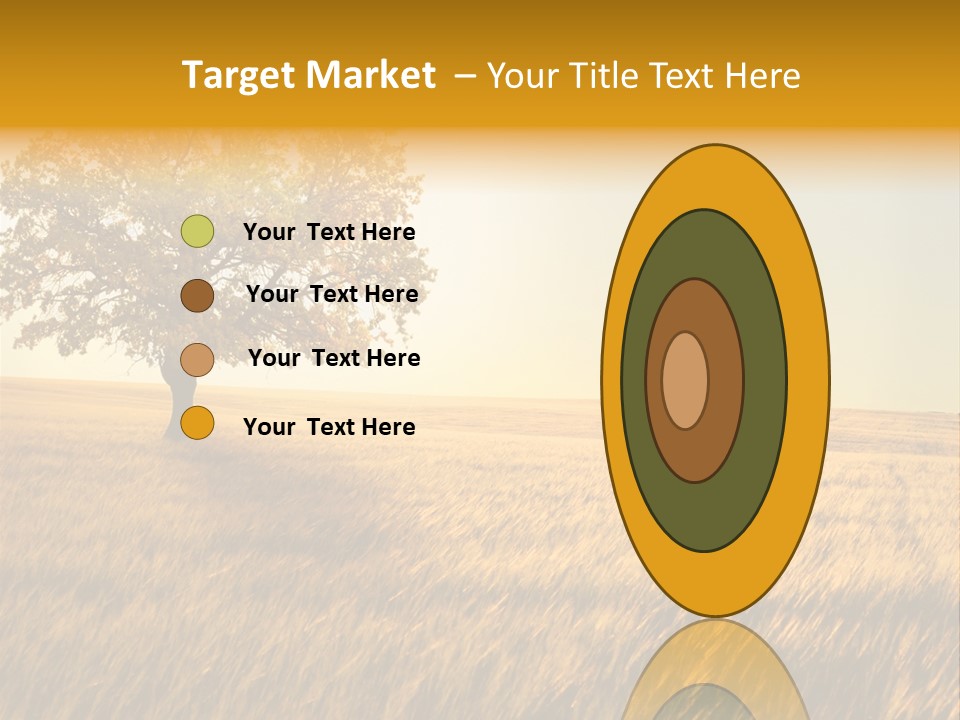 One Outdoors Sunset PowerPoint Template