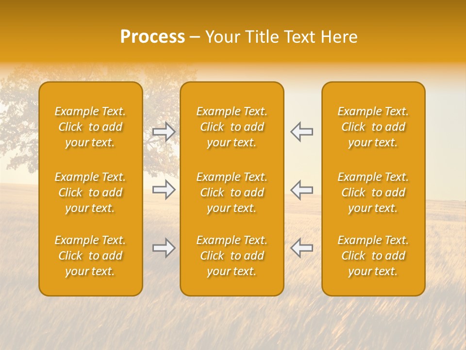 One Outdoors Sunset PowerPoint Template