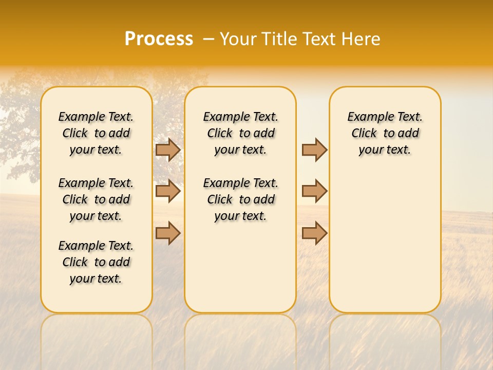 One Outdoors Sunset PowerPoint Template