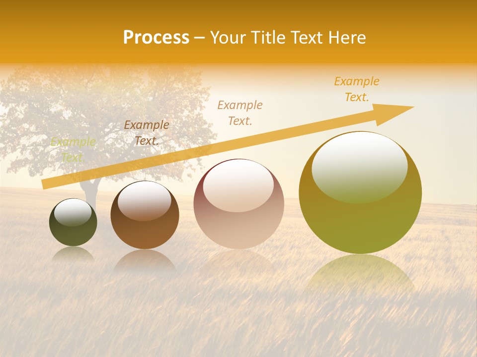 One Outdoors Sunset PowerPoint Template