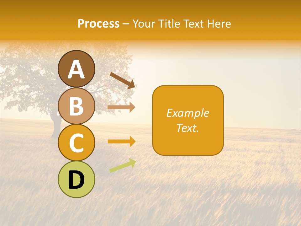 One Outdoors Sunset PowerPoint Template