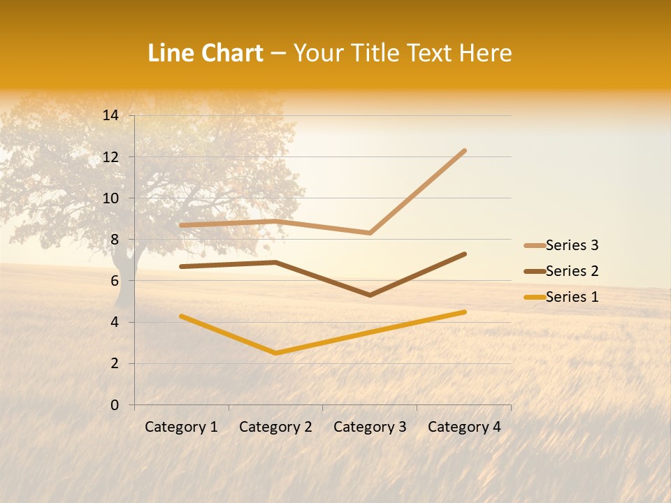 One Outdoors Sunset PowerPoint Template