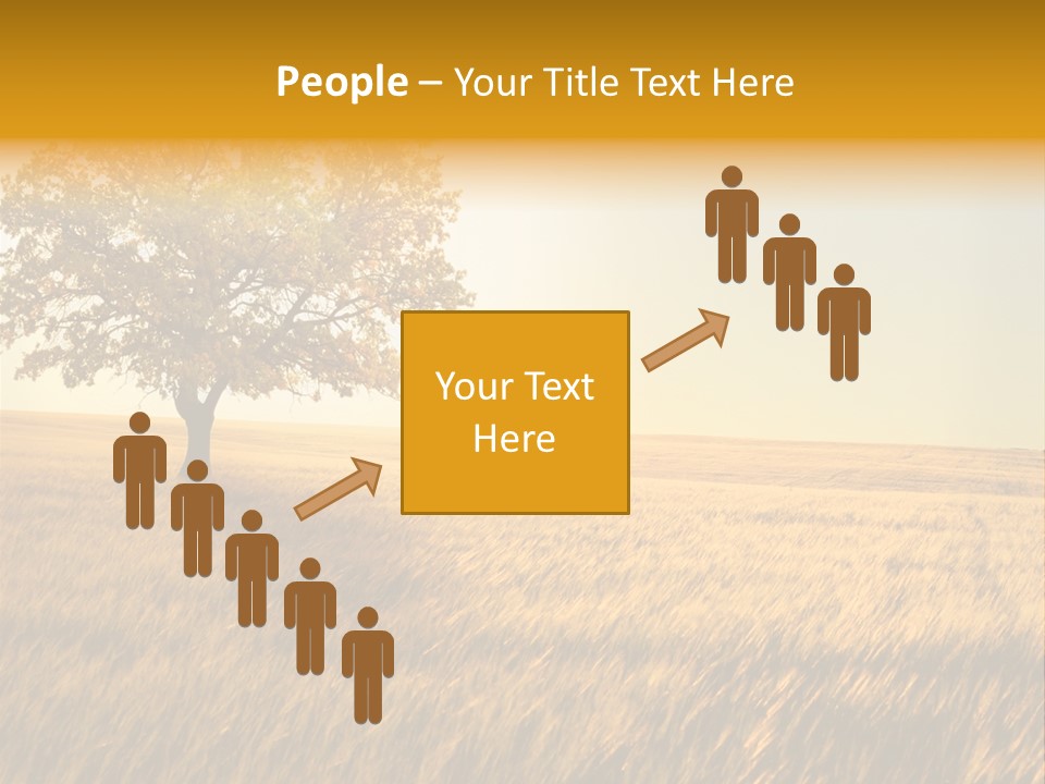 One Outdoors Sunset PowerPoint Template