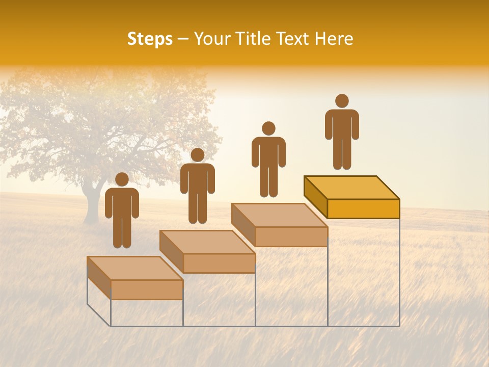 One Outdoors Sunset PowerPoint Template