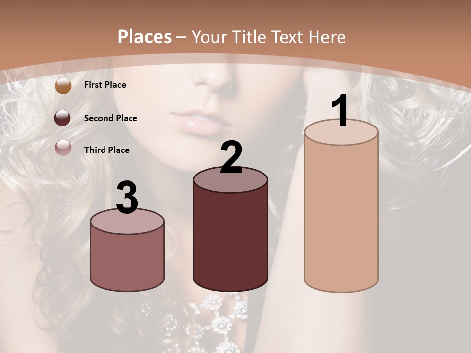 Dress Hand Makeup PowerPoint Template