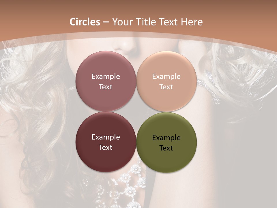 Dress Hand Makeup PowerPoint Template