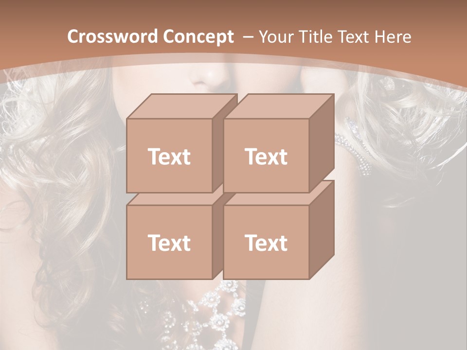 Dress Hand Makeup PowerPoint Template