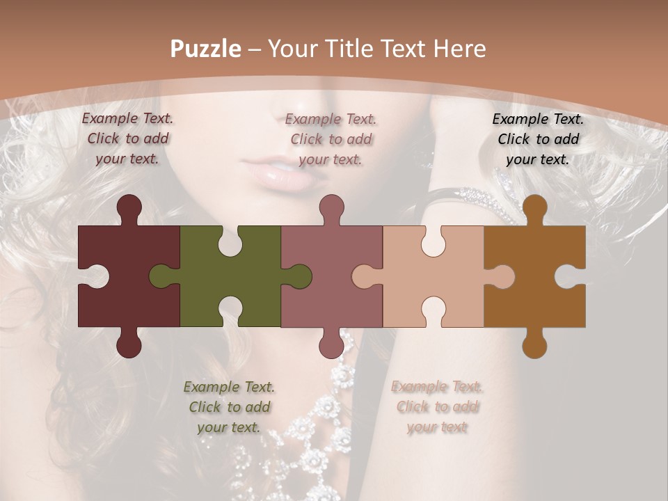 Dress Hand Makeup PowerPoint Template