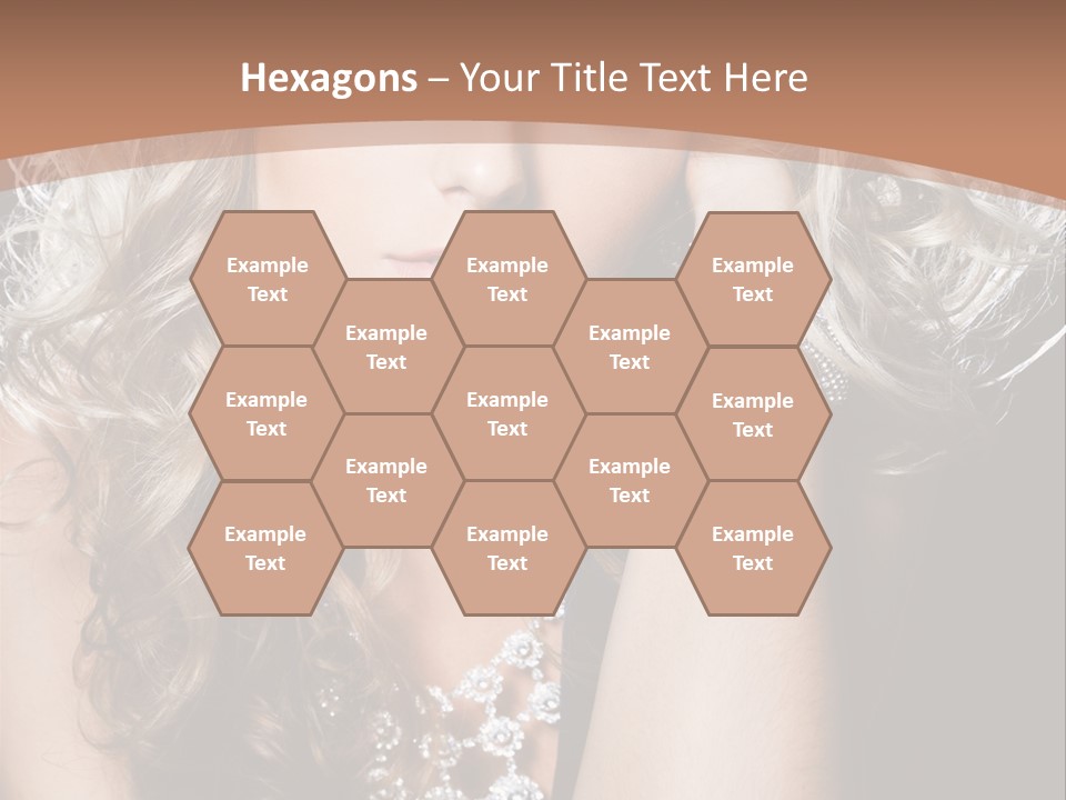 Dress Hand Makeup PowerPoint Template