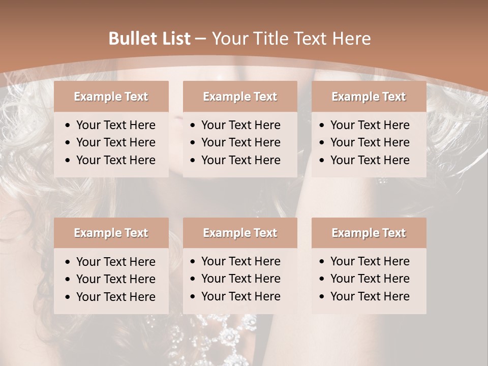 Dress Hand Makeup PowerPoint Template