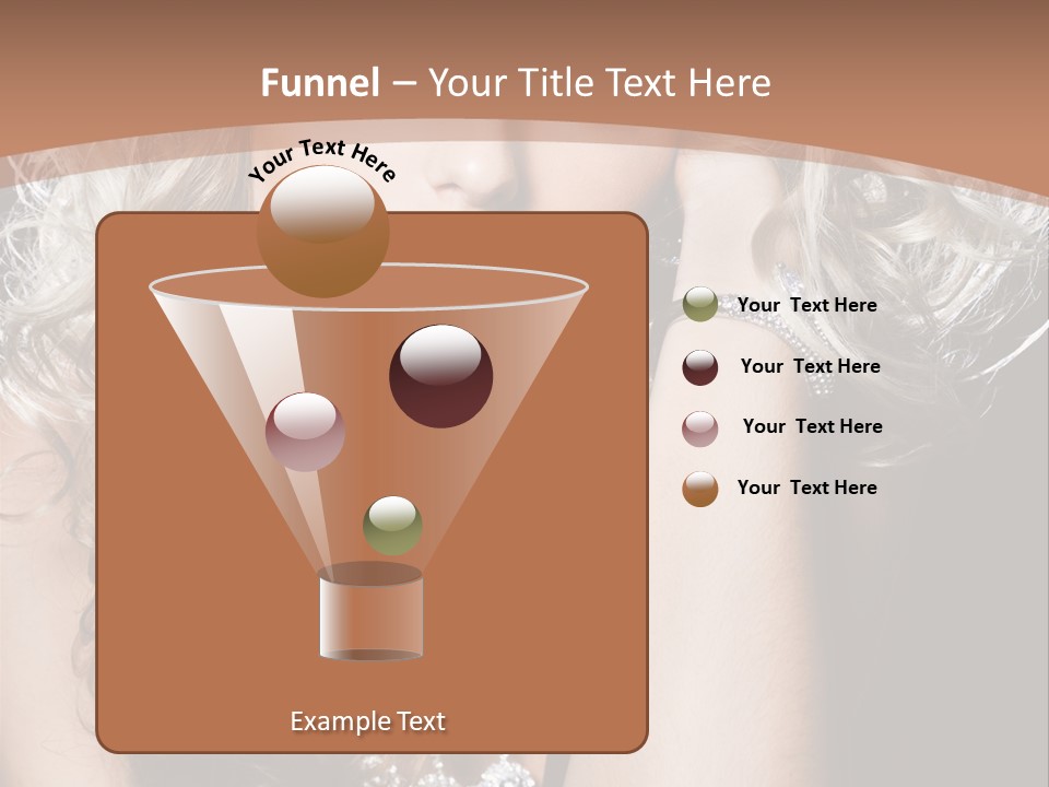 Dress Hand Makeup PowerPoint Template