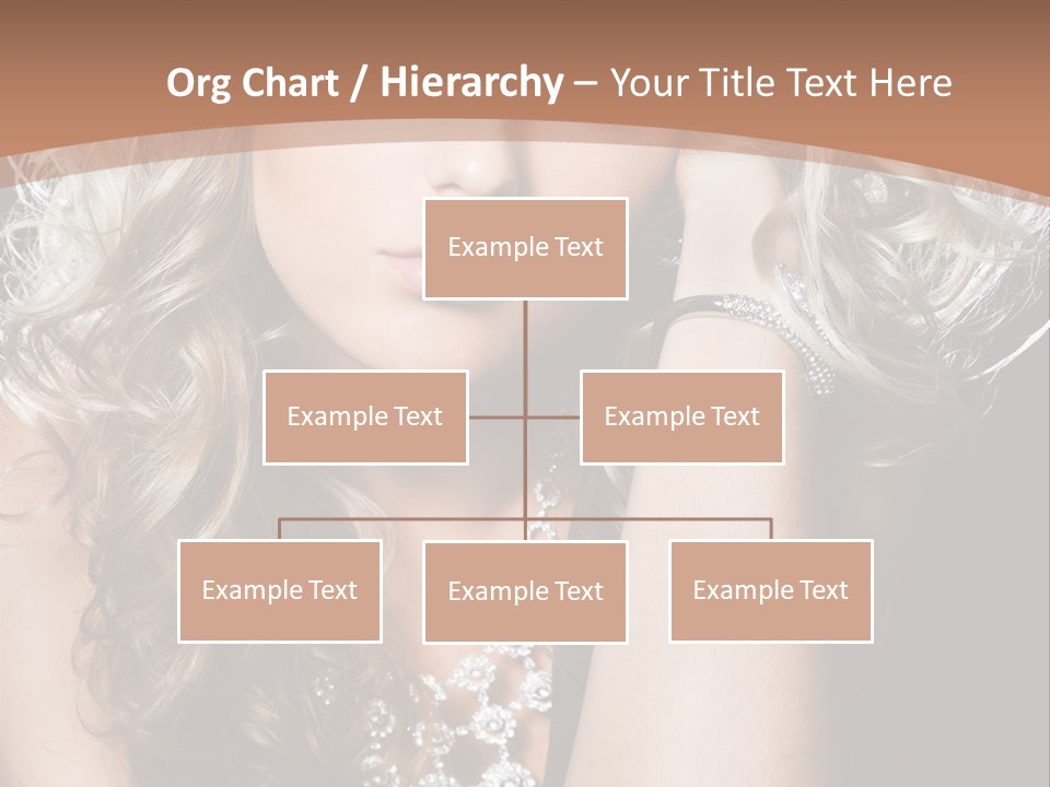 Dress Hand Makeup PowerPoint Template