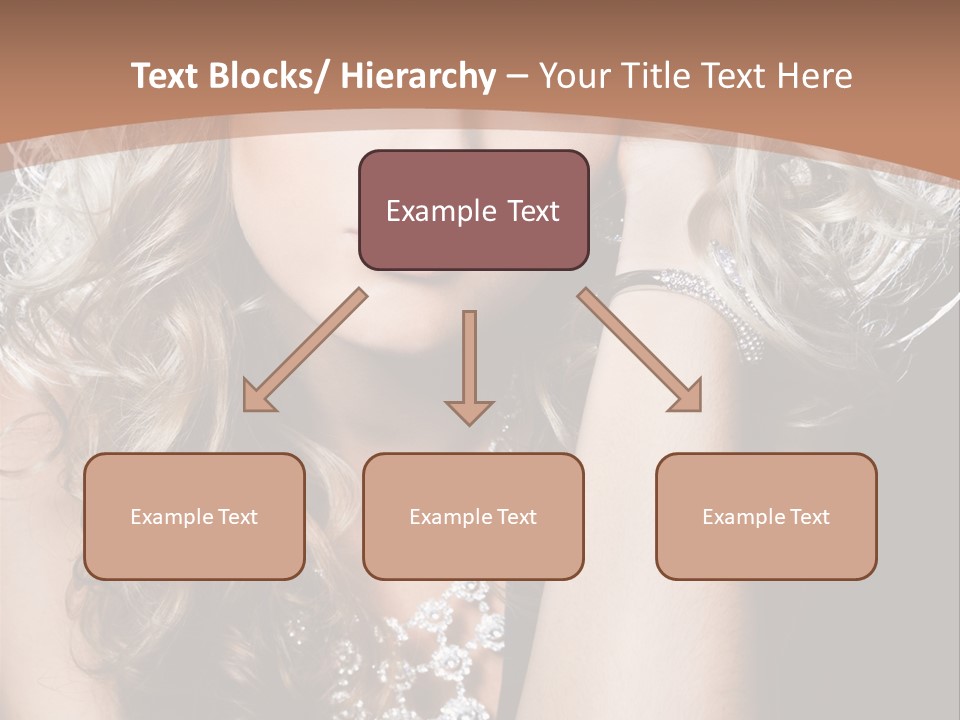 Dress Hand Makeup PowerPoint Template