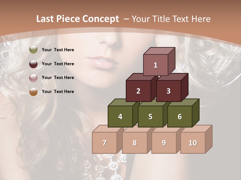 Dress Hand Makeup PowerPoint Template