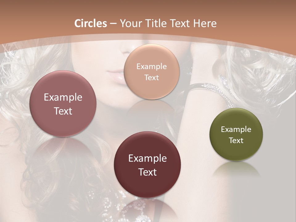 Dress Hand Makeup PowerPoint Template