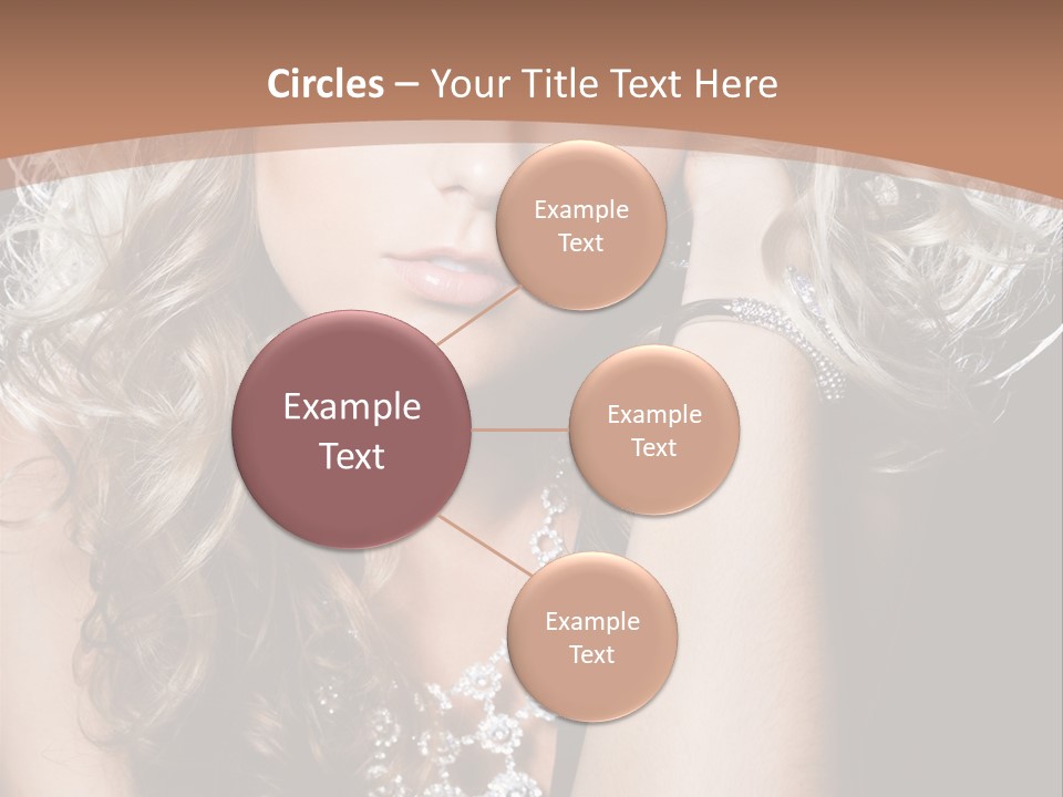 Dress Hand Makeup PowerPoint Template