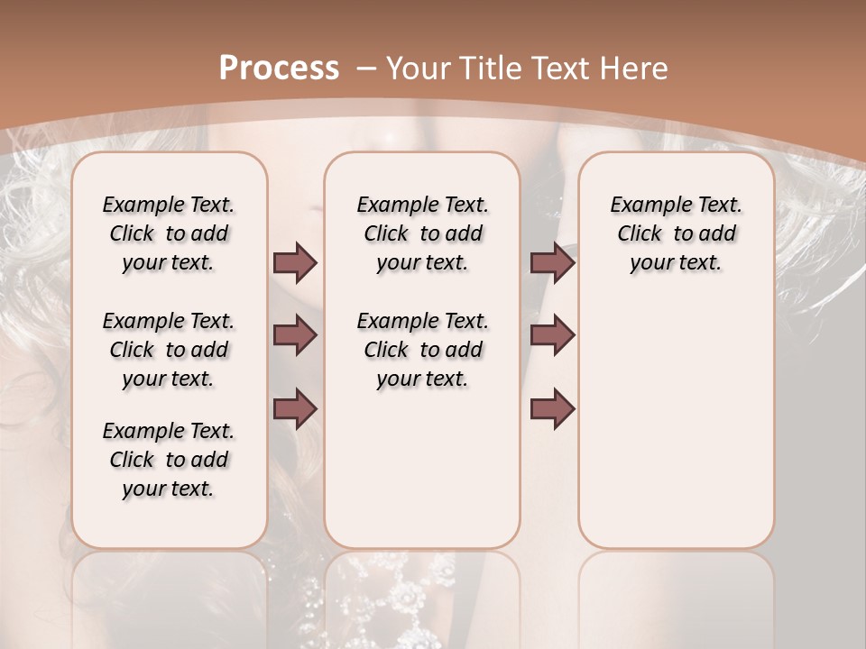 Dress Hand Makeup PowerPoint Template
