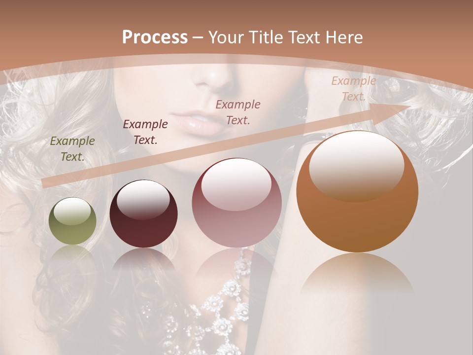 Dress Hand Makeup PowerPoint Template