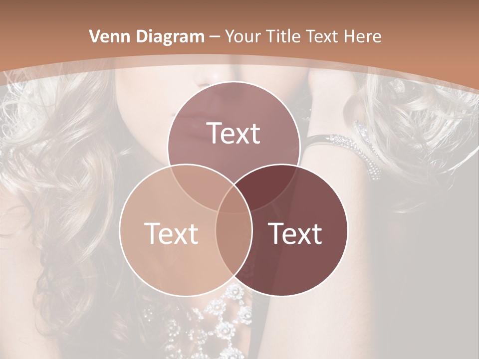 Dress Hand Makeup PowerPoint Template